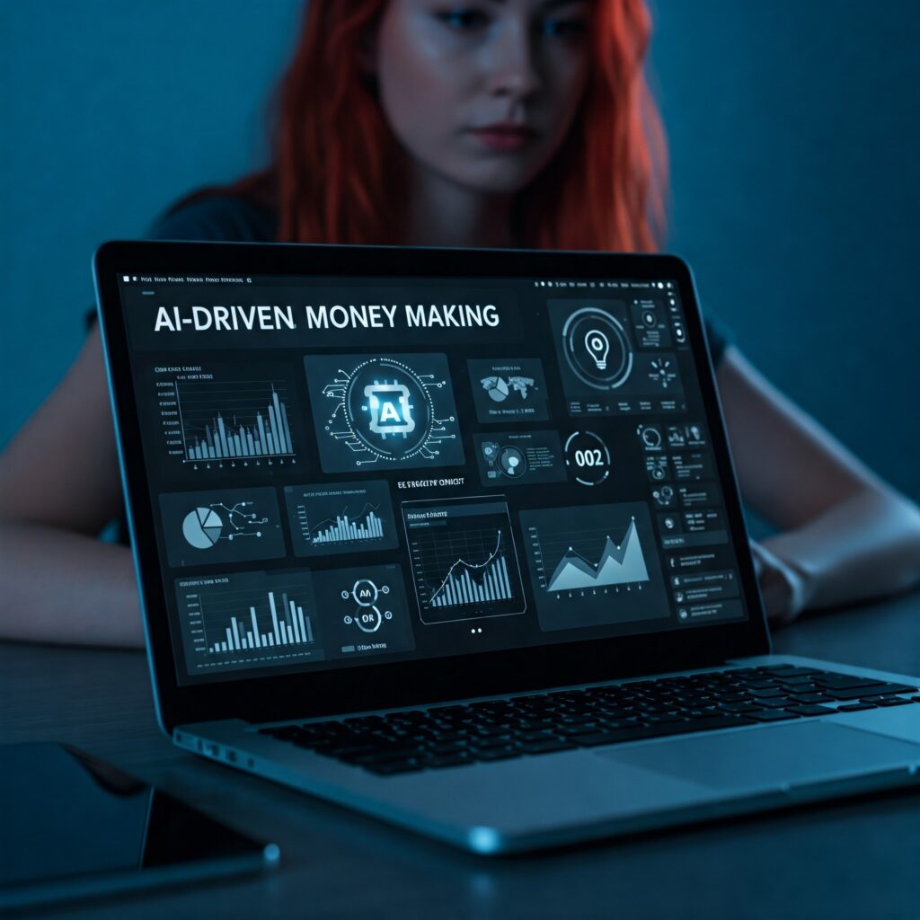 make money using computer and Ai
