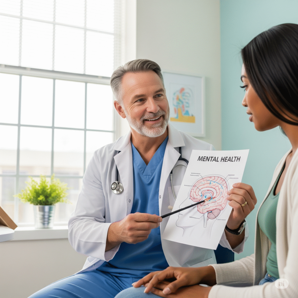 mental health doctor training on mental health